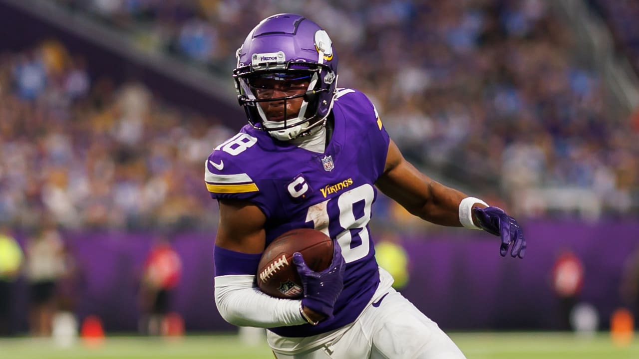 Vikings WR Justin Jefferson looking forward to teaming up with QB Josh ...